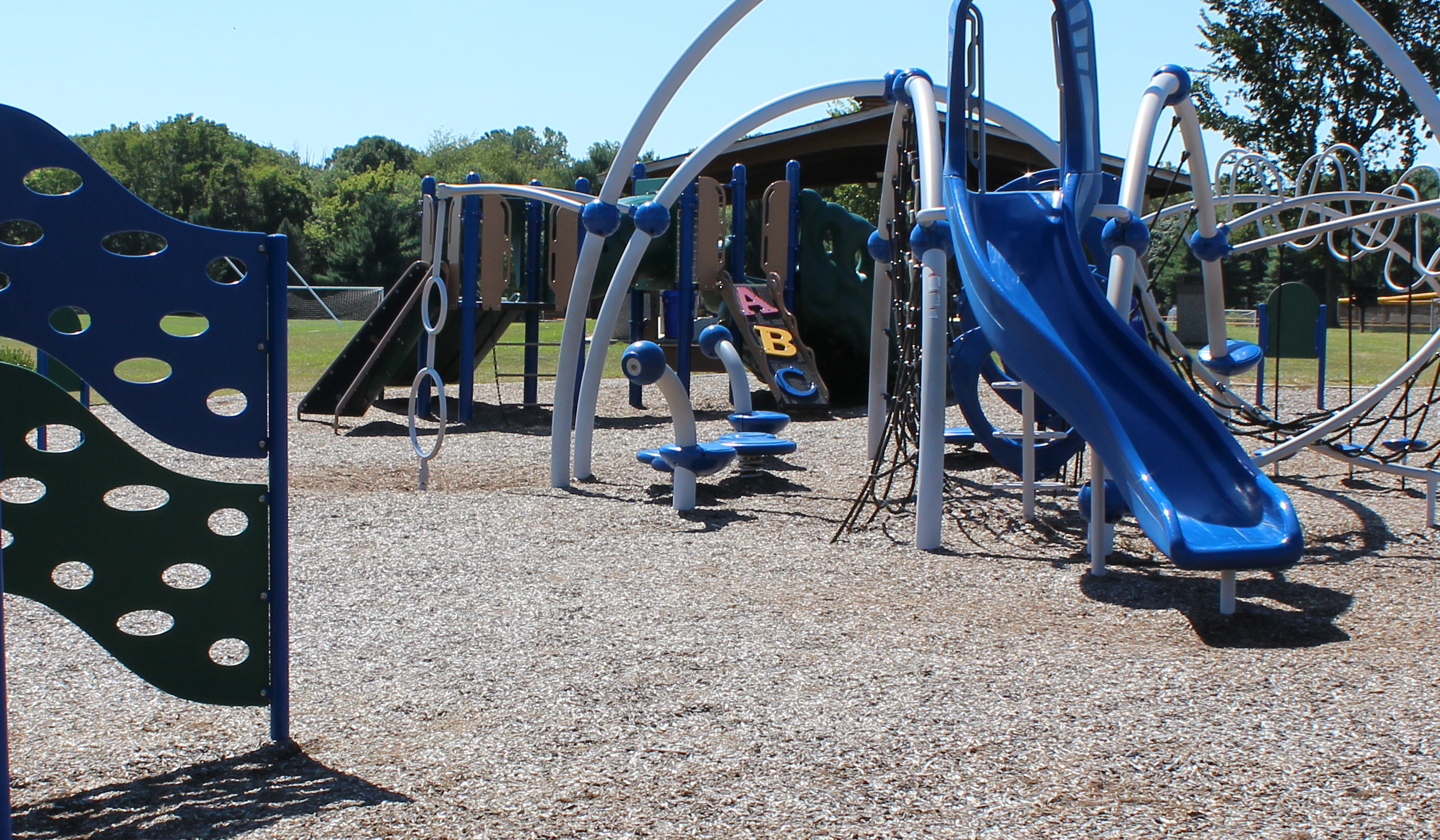 Horizontal picture of Marlton Park Playground in Pilesgrove Township NJ